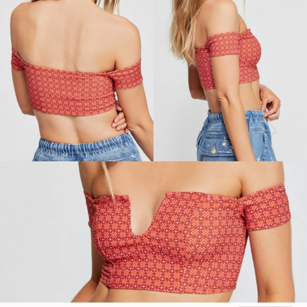Free People Lucky Now crop brami cami top NWT!